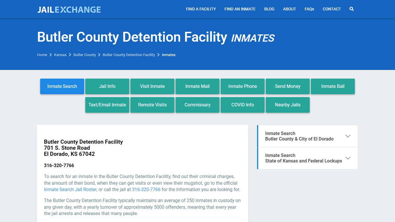 Butler County Jail Inmates | Arrests | Mugshots | KS